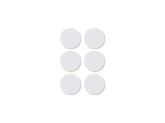 Apli etiketten rond 32mm wit