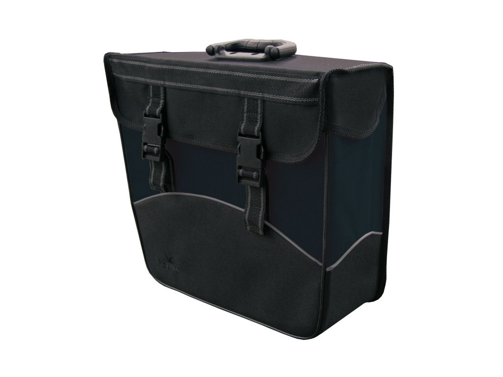 Greenlands single bag black, right. size 37x33x14 cm, content 20 liters