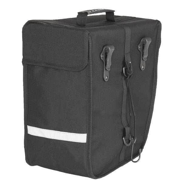 Single pannier left M-Wave Amsterdam - 18 liters - black