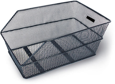 bicycle basket cento 45 x 31 x 21 cm black - 11116