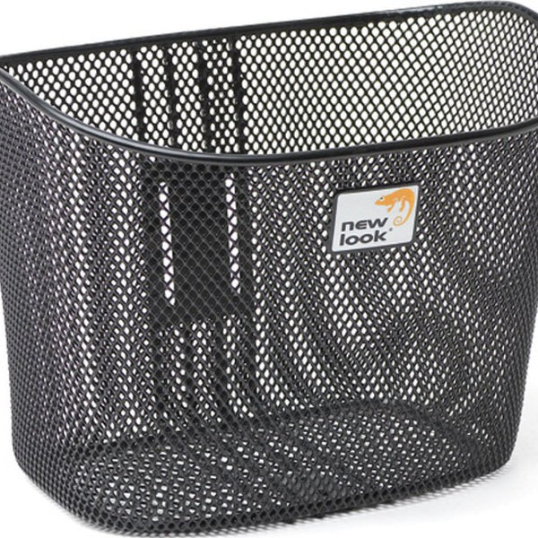 bicycle basket tuscany for 19 liters black