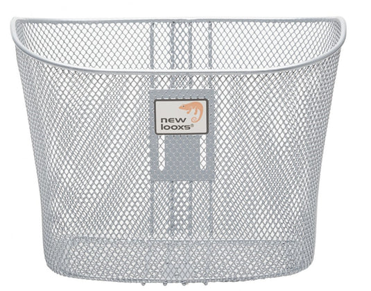 fietsmand Toscane voor 19 liter zilver