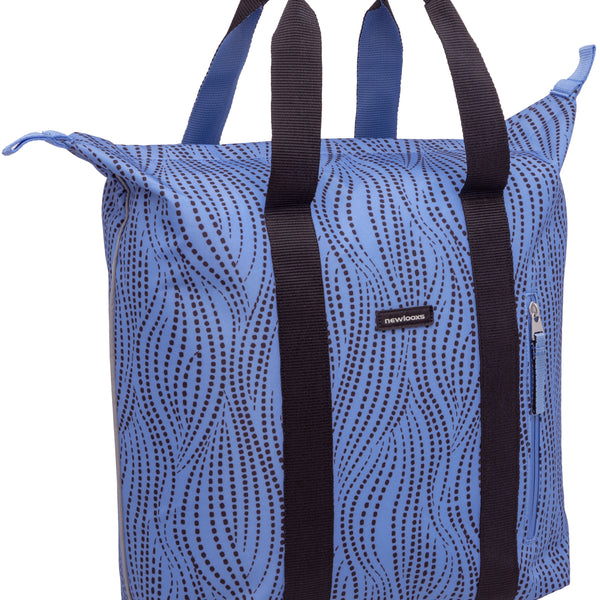 New Looxs shoppertas Kota Alma 24L waterafstotend blue