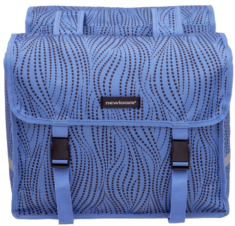 New Looxs dubbele tas Fiori Alma 30L waterafstotend blue