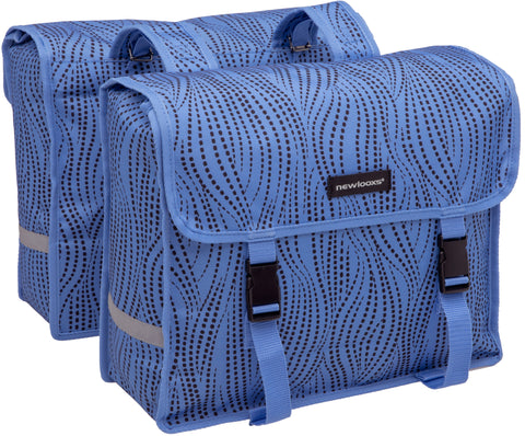 New Looxs dubbele tas Fiori Alma 30L waterafstotend blue