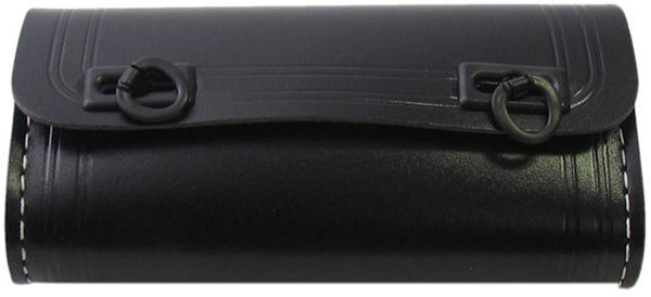 Saddlebag leather medium black