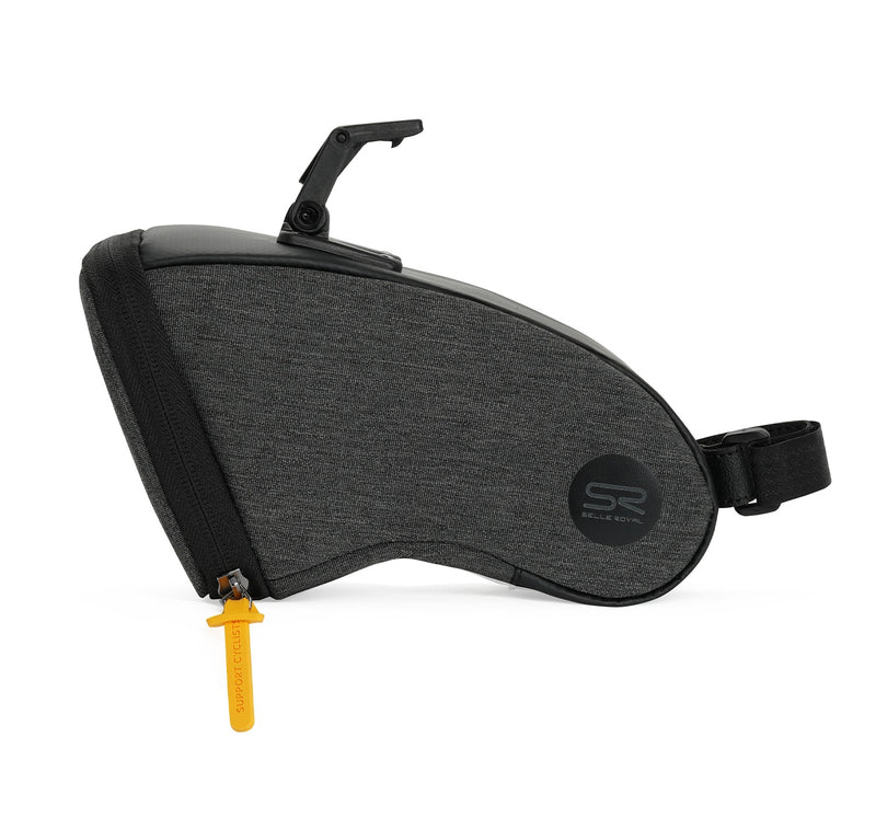 Load image into Gallery viewer, Selle Royal zadeltas Medium, unisex, zwart, 1.2L
