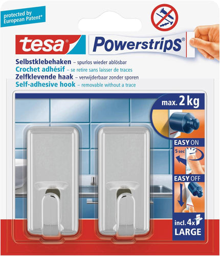 Tesa plakhaakjes met powerstrips l chro