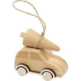 Afbeelding laden in galerijviewer, Https: www.cchobby.nl auto-met-kerstboom-h-5-cm-l-6-cm-b-3-5-cm-1-stuk
