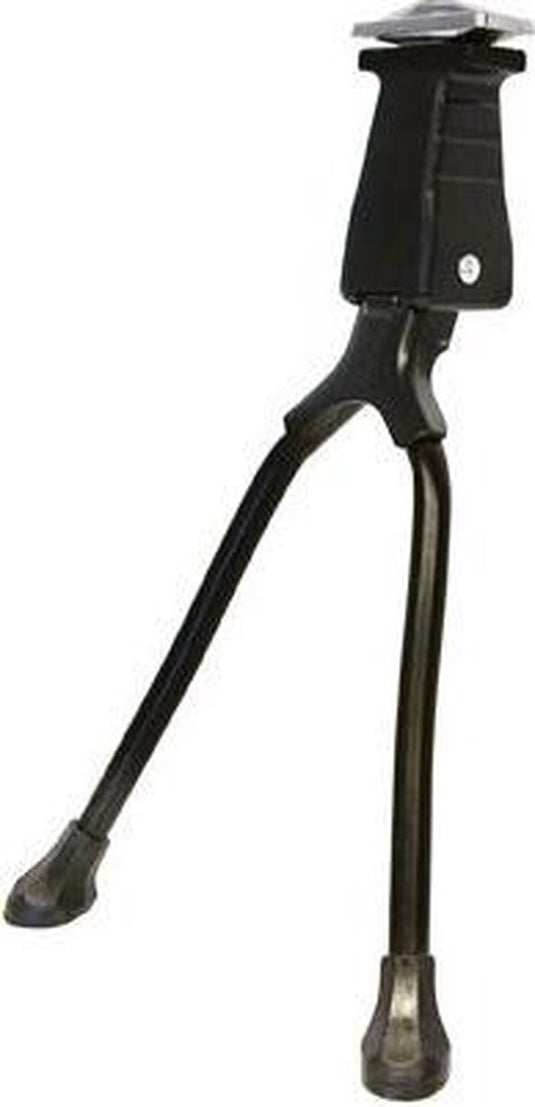 Dresco tweebeen fietsstandaard 26 28 inch zwart