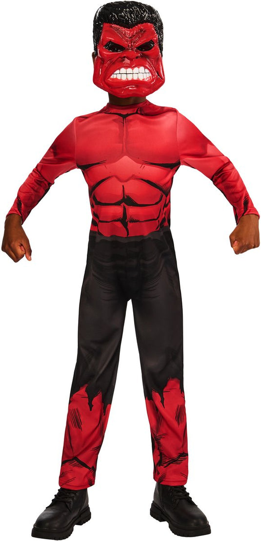 Rubies red hulk kinderkostuum - - maat 7-8 jaar