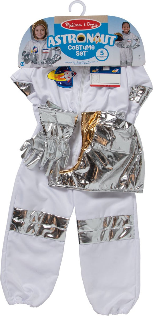 Melissa doug – verkleedset astronaut - inclusief helm en handschoen