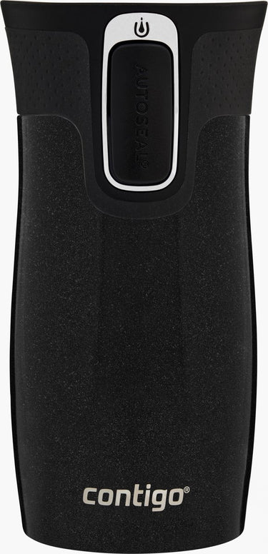 Contigo west loop mini autoseal thermosbeker, roestvrijstalen isoleerbeker - licorice - koffiebeker-to-go, bpa-vrij, lekvrije beker-to-go met easy-clean-deksel, houdt tot 6 uur warm, 300 ml