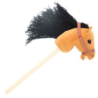 Load image into Gallery viewer, Pluchiez pluche stokpaard lange manen 70 cm
