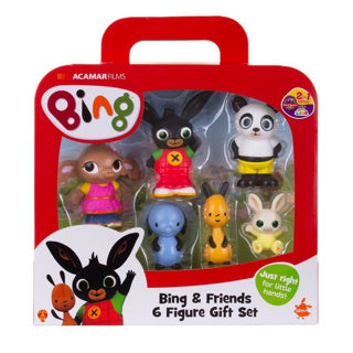 Load image into Gallery viewer, Bing koffer met 6 speelfiguren
