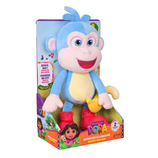 Load image into Gallery viewer, Dora boots plush met muziek geluid (33 cm) (nl fr)
