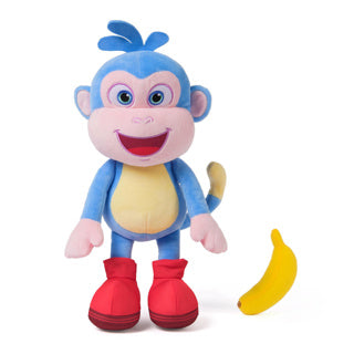 Dora boots plush met muziek geluid (33 cm) (nl fr)