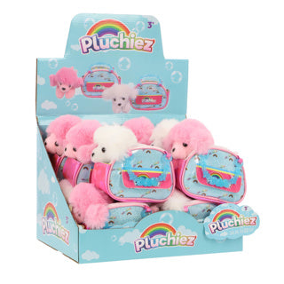 Pluchiez poedel hondje in tasje | 12 stuks