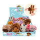 Pluchiez pluche klaparmband pluche groot 6 assorti | 12 stuks