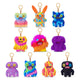 Fuggler sleutelhanger pluche 13 cm s2 assorti | 12 stuks