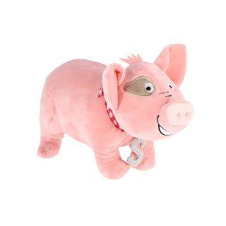 Bambolino toys knuffel pluche fien en teun - sebastiaan het varken, 22cm