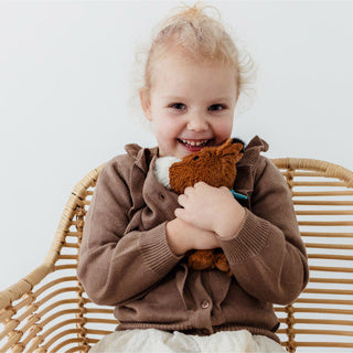 Load image into Gallery viewer, Bambolino toys knuffel pluche fien en teun - pim de hond, 25cm
