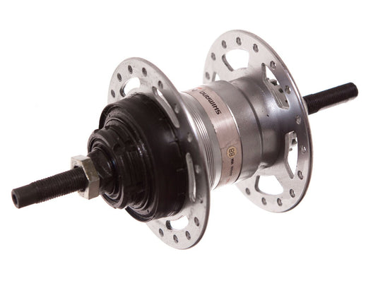 Shimano versnellingsnaaf nexus 3 sg-3r40 v-brake rollerbrake - 36 gaats - zilver
