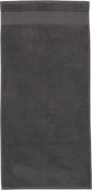 Beddinghouse sheer - katoen - handdoek - 50x100 cm - antraciet