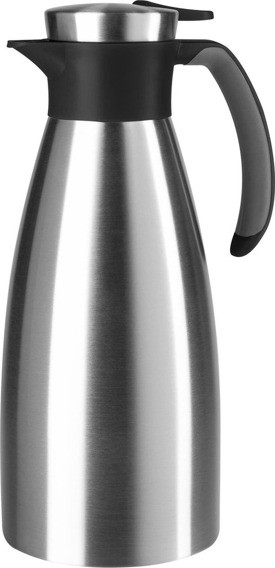 Tefal soft grip k3043214 thermoskan - 1.5l - rvs - isolerend - lekvrij - ergonomische handgreep