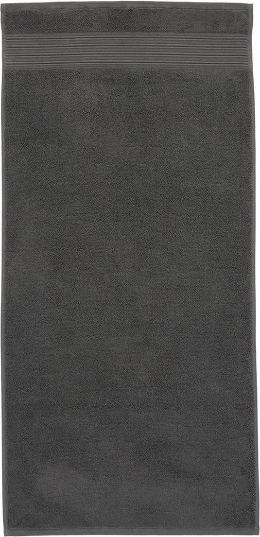 Beddinghouse sheer - katoen - handdoek - 50x100 cm - antraciet