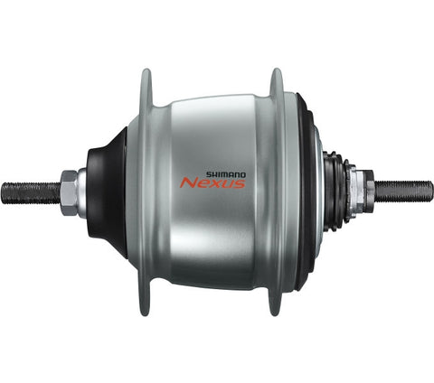 Versnellingsnaaf Shimano Nexus 8 Premium SG-C6011 - velgrem rollerbrake - 36 gaats - zilver