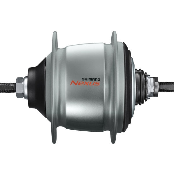 Versnellingsnaaf Shimano Nexus 8 Premium SG-C6011 - velgrem rollerbrake - 36 gaats - zilver