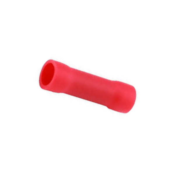 cable lug connection sleeve, red. per 25 pieces