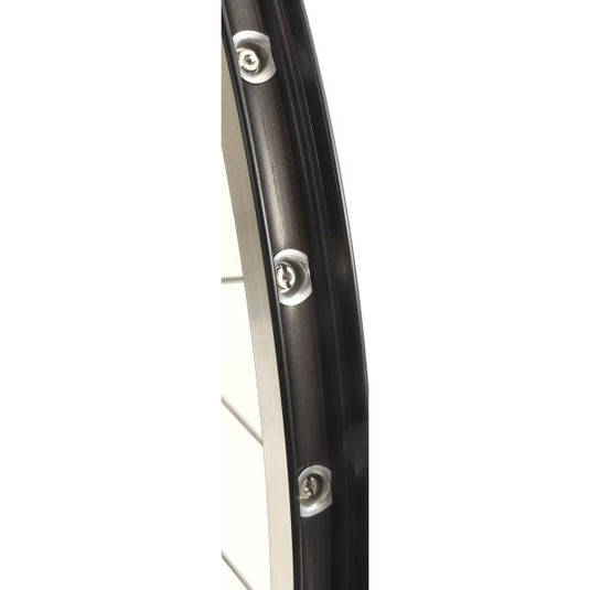 Achterwiel 28 622x19c ryde zac 19 velg met 7 8 speed freewheel en snelspanner - zwart