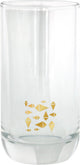 Tak design drinkglas things hoog - glas - ø6,5 x 12,5 cm - koper