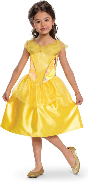 Disguise disney prinses - beauty the beast, belle basic plus, maat s (5-6 jaar)
