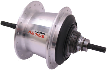 Shimano versnellingsnaaf 7 speed nexus 7 sg-c3001 voor rollerbrakes velgrem 36 gaats - zilver