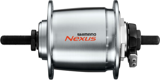 Shimano dynamo naaf dh-c6000-1r 36 gaats 6v 1,5 watt voor rollerbrake - zilver