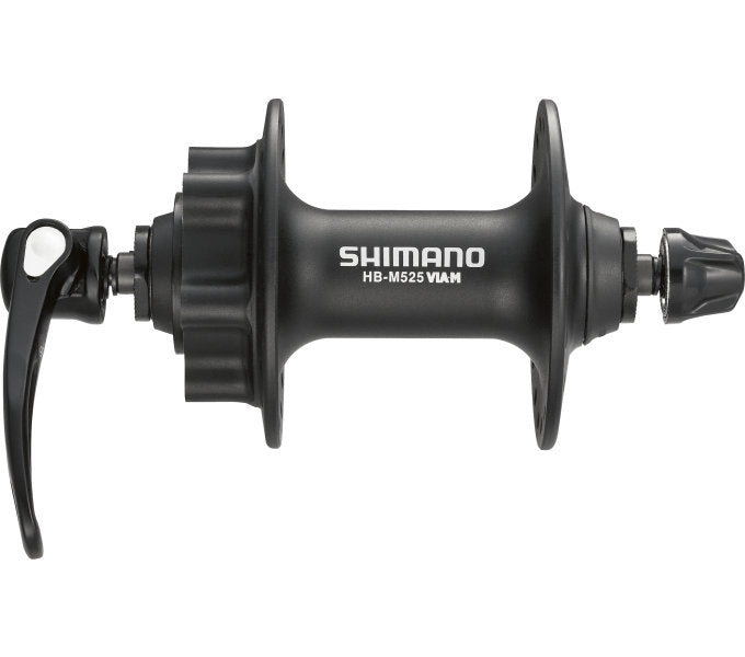 Shimano FH-M525 Front Hub - 32 Hole - 6 Bolt Disc Mount - Black