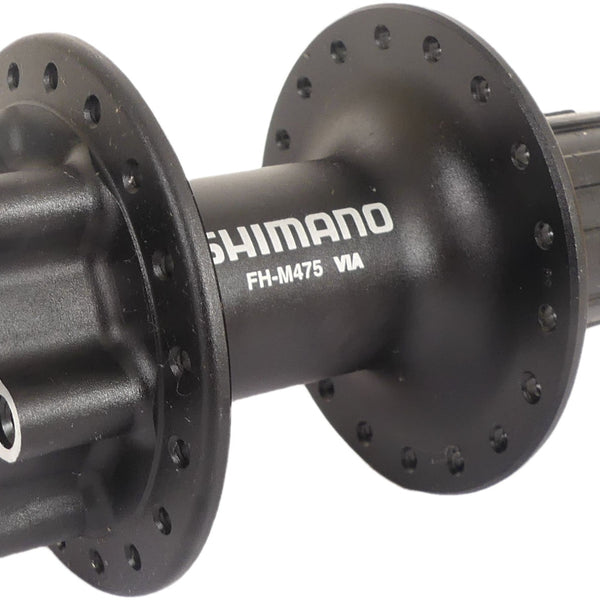 Achternaaf 8 9 10 speed Shimano FH-M475 - 36 gaats - 6 bouts met remschijf bevestiging - zwart