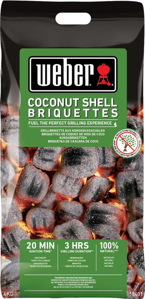 Weber kokosbriketten 4kg