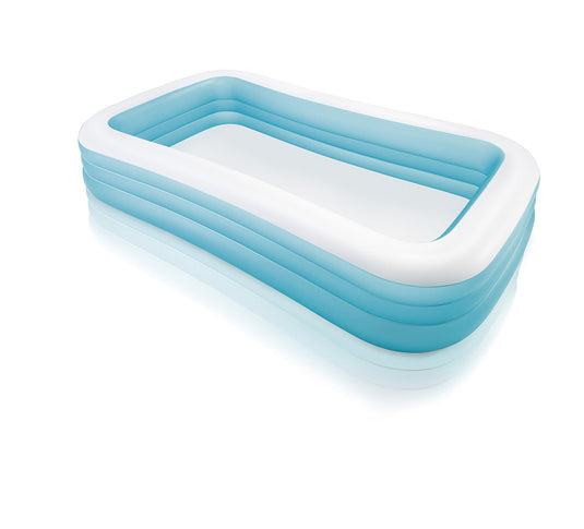 Intex Opblaasbaar zwembad Family Pool blauw