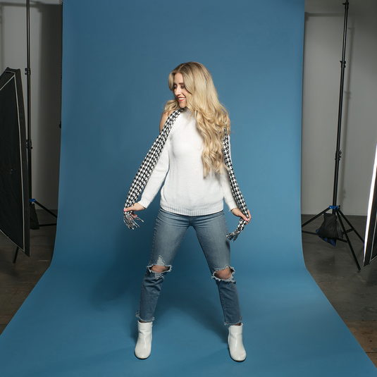 Superior achtergrondpapier 41 marine blue 1,35 x 11m