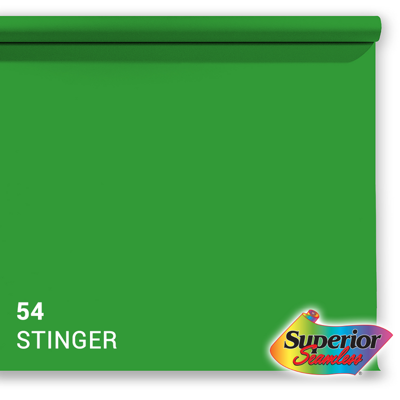 Load image into Gallery viewer, Superior achtergrondpapier 54 stinger chroma key 1,35 x 11m
