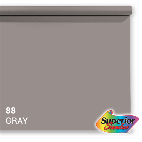 Load image into Gallery viewer, Superior achtergrondpapier 88 grey 3,56 x 15m

