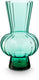 Vtwonen vaas - bloemenvaas van glas - groen - 26x45cm
