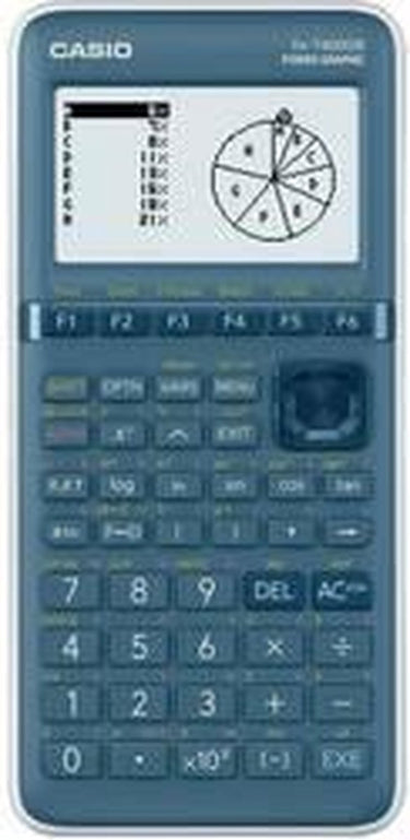 Casio fx-7400giii grafische rekenmachine cyaan aantal displayposities: 21 werkt op batterijen (b x h x d) 87.5 x 21.3 x
