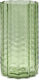 Serax - ruben deriemaeker waves - vaas - transparant groen - 15 ø - h 28cm - 1,83kg