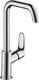 Hansgrohe focus - wastafelmengkraan - ééngreeps bediening - zonder waste - 240mm - draaibare uitloop - chroom