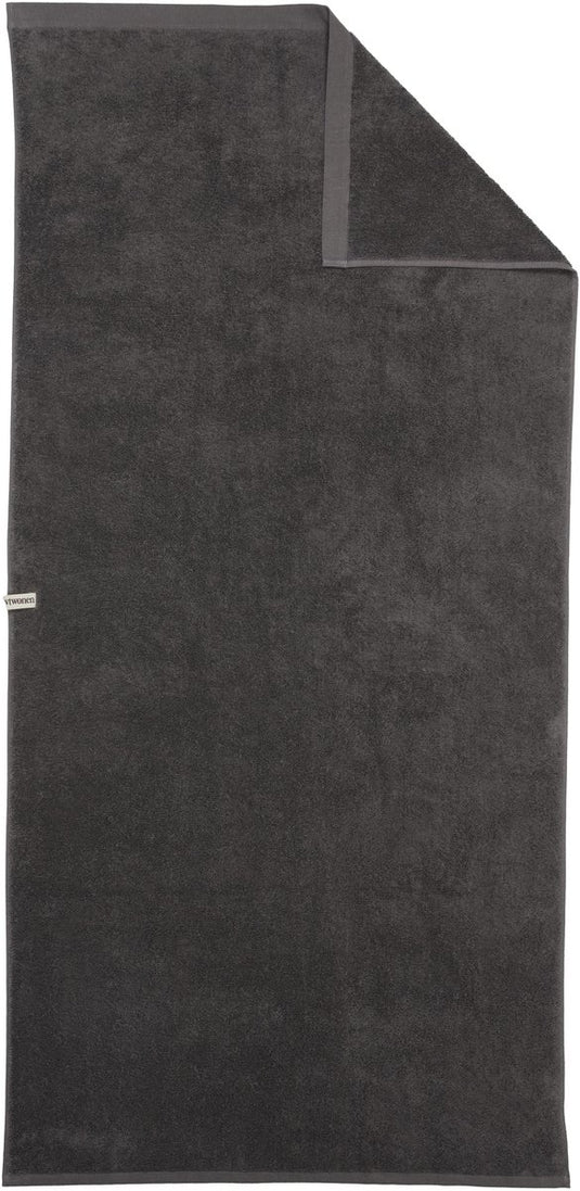 Vtwonen - soft embrace - badlaken - 70x140 - antraciet